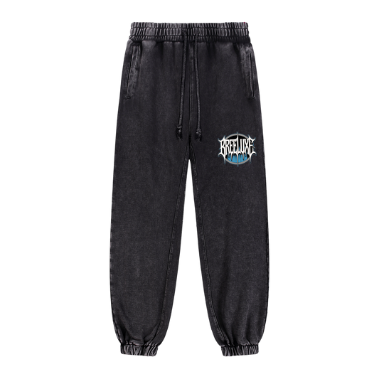 BreeLuxe Season 2 Snow Wash Heavyweight Jogged Sweatpants