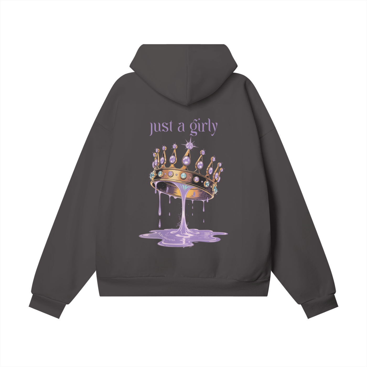 Khaleesi Oversize Heavyweight Hidden Pocket Fleece Hoodie