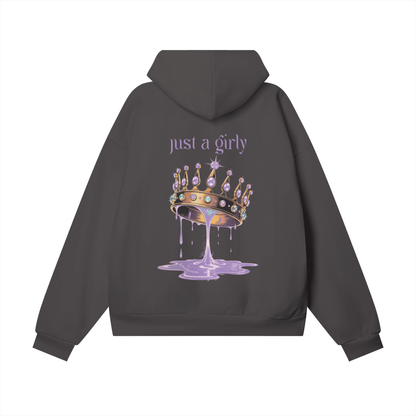 Khaleesi Oversize Heavyweight Hidden Pocket Fleece Hoodie