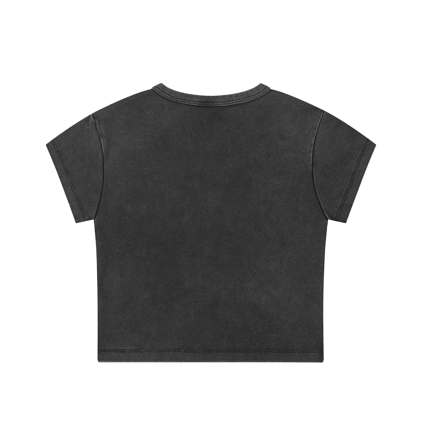 BadWolfRose Snow Washed Crop Top