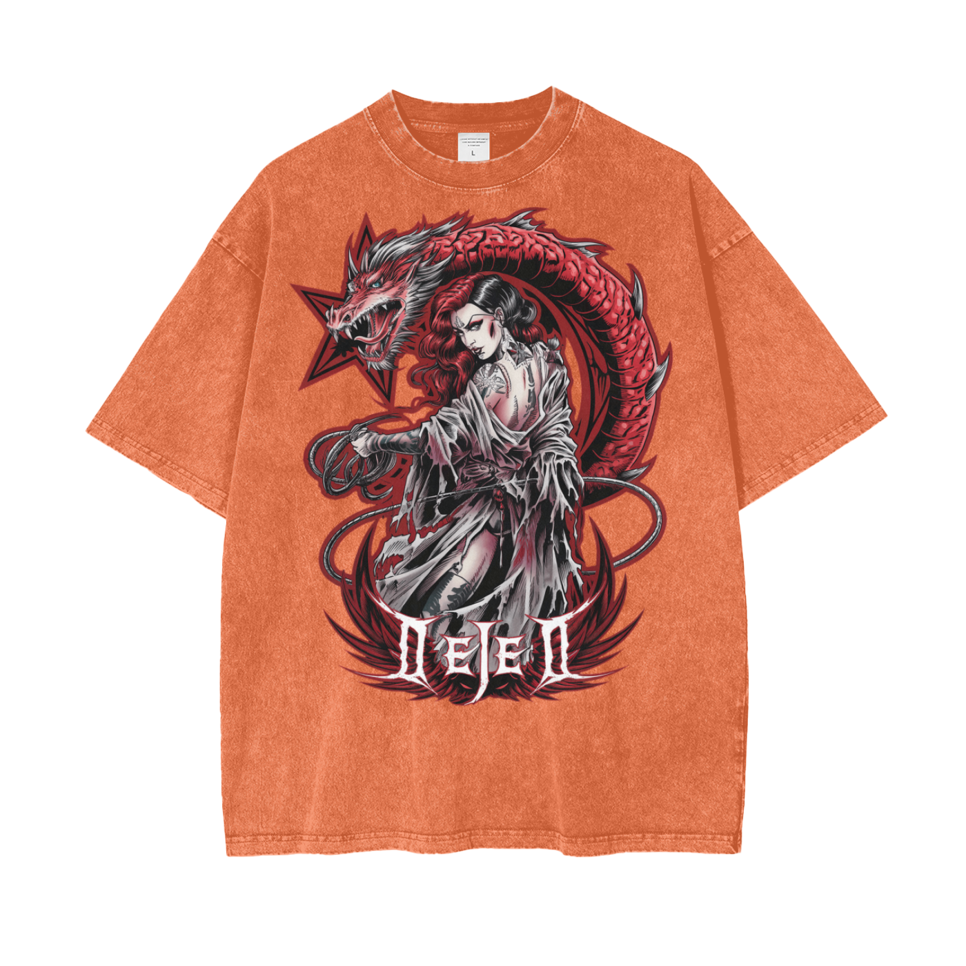 Dejen Season 2 Oversize Snow Washed T-Shirt