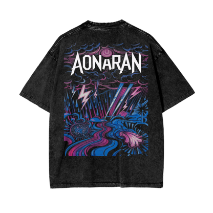 Aonaran Reversed Oversize Snow Washed T-Shirt