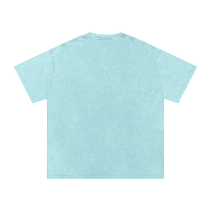 Louieeexxo Snow Washed Oversized Cotton T-Shirt