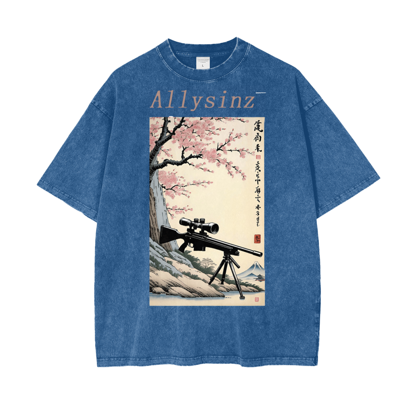 Allysinz Oversize Snow Washed T-Shirt