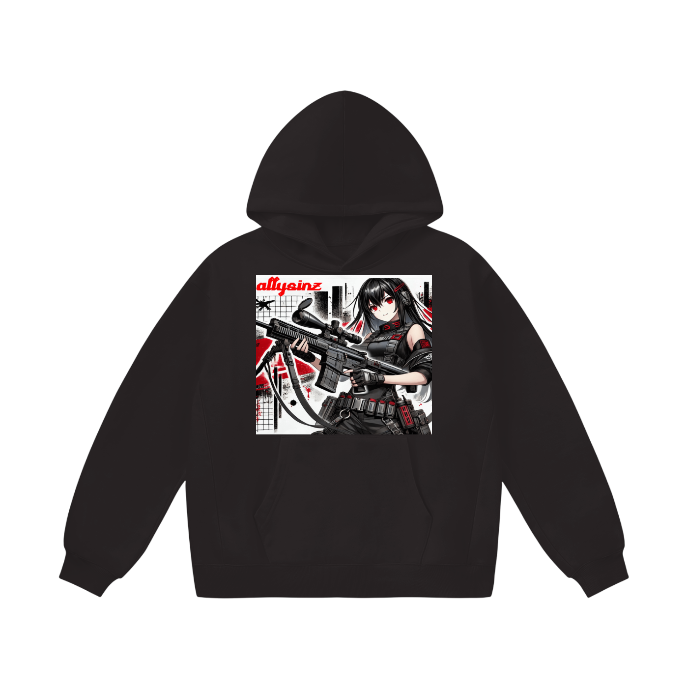 Allysinz Oversize Heavyweight Fleece Hoodie