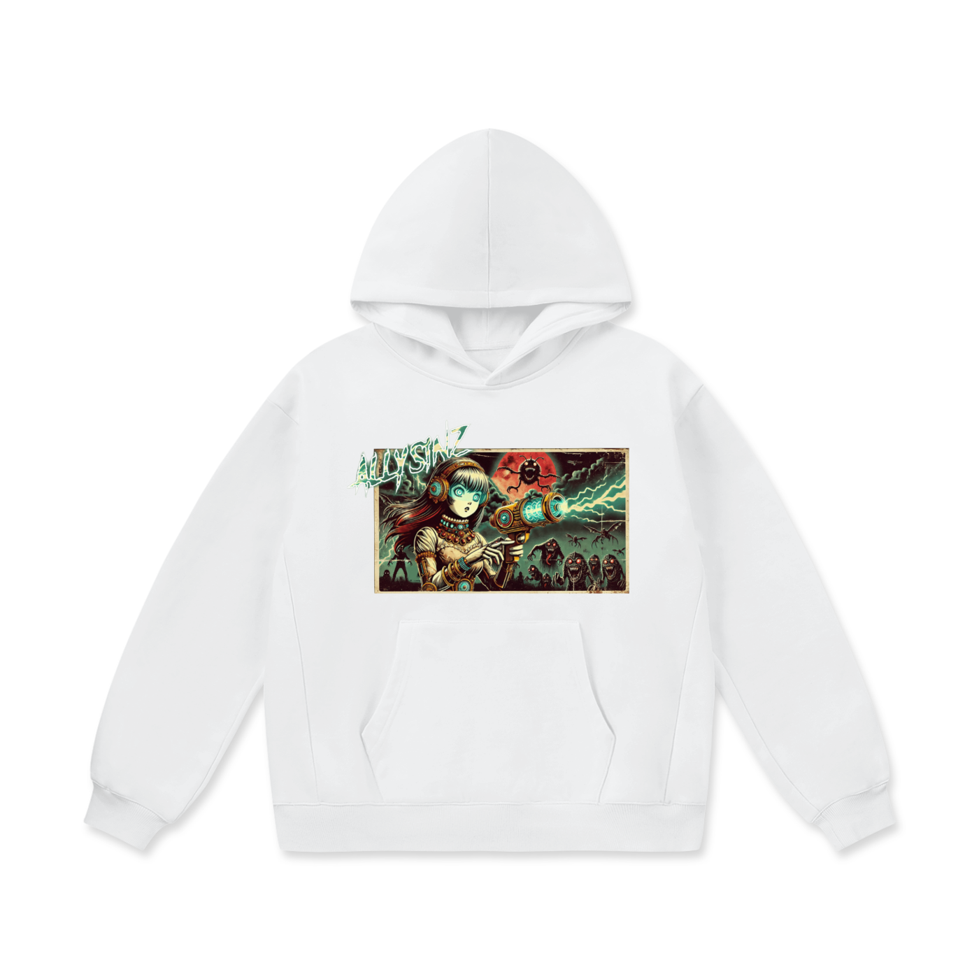 Allysinz Oversize Heavyweight Fleece Hoodie