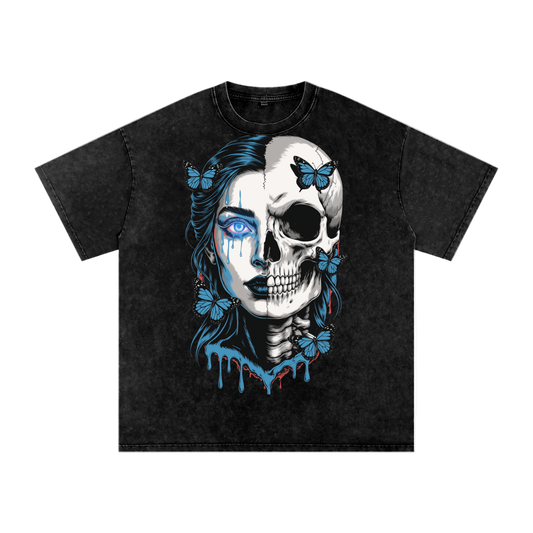 BreeLuxe Season 2 Snow Washed Oversized Cotton T-Shirt