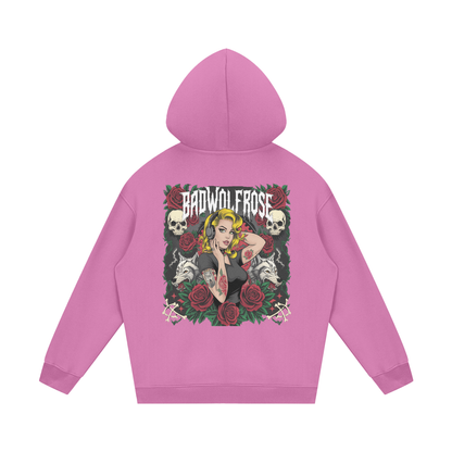 BadWolfRose Fleece Hoodie