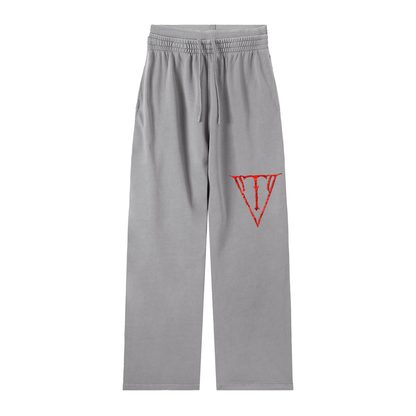 Aonaran NevaeH Vintage Washed Waist Pants