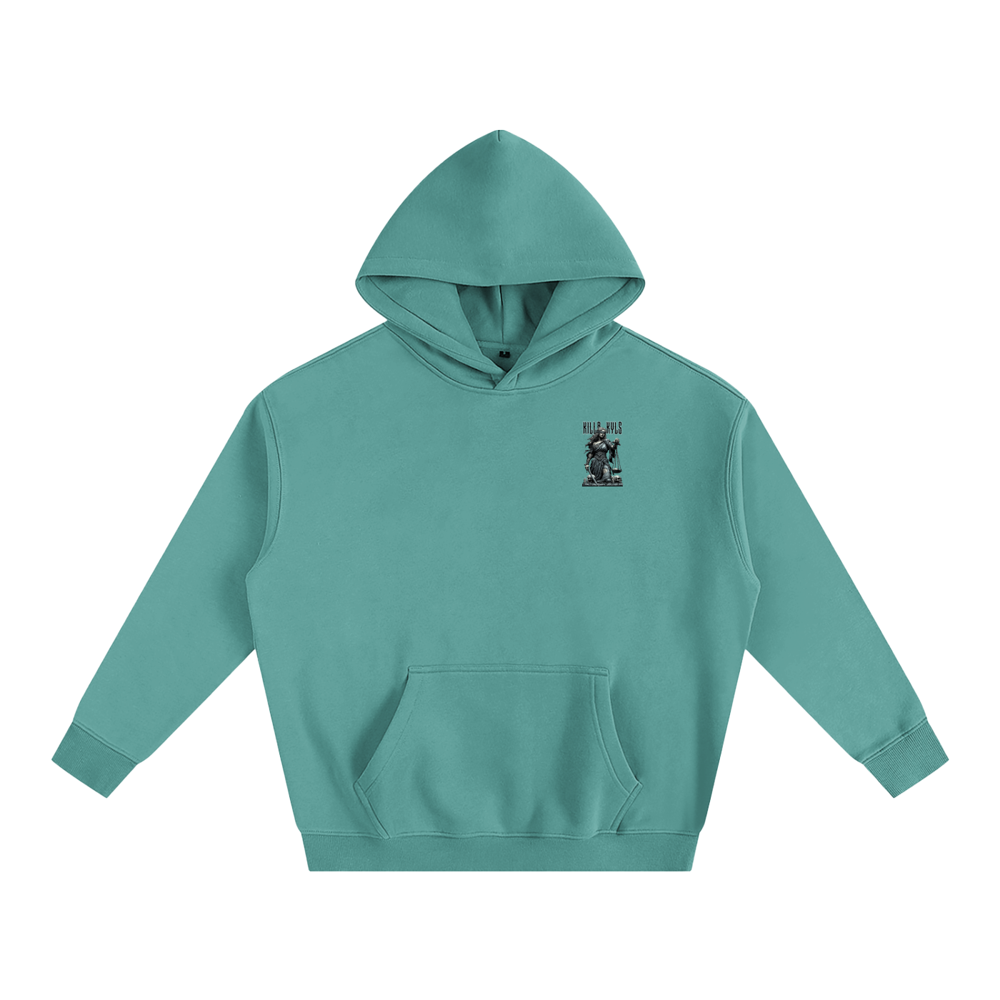 killakyls Oversize Fleeced Hoodie