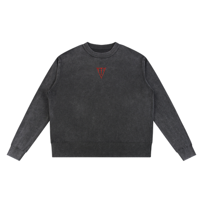 Aonaran NevaeH Mineral Wash Oversized Sweater