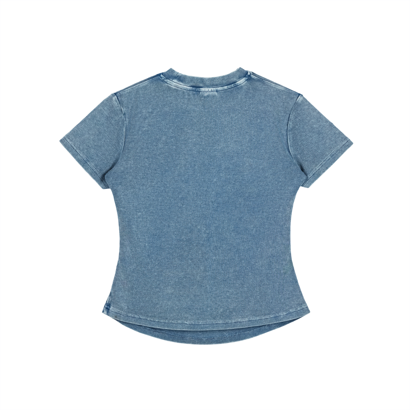 Stakky Season 2 Vintaged-Wash Bodycon Cotton T-Shirt