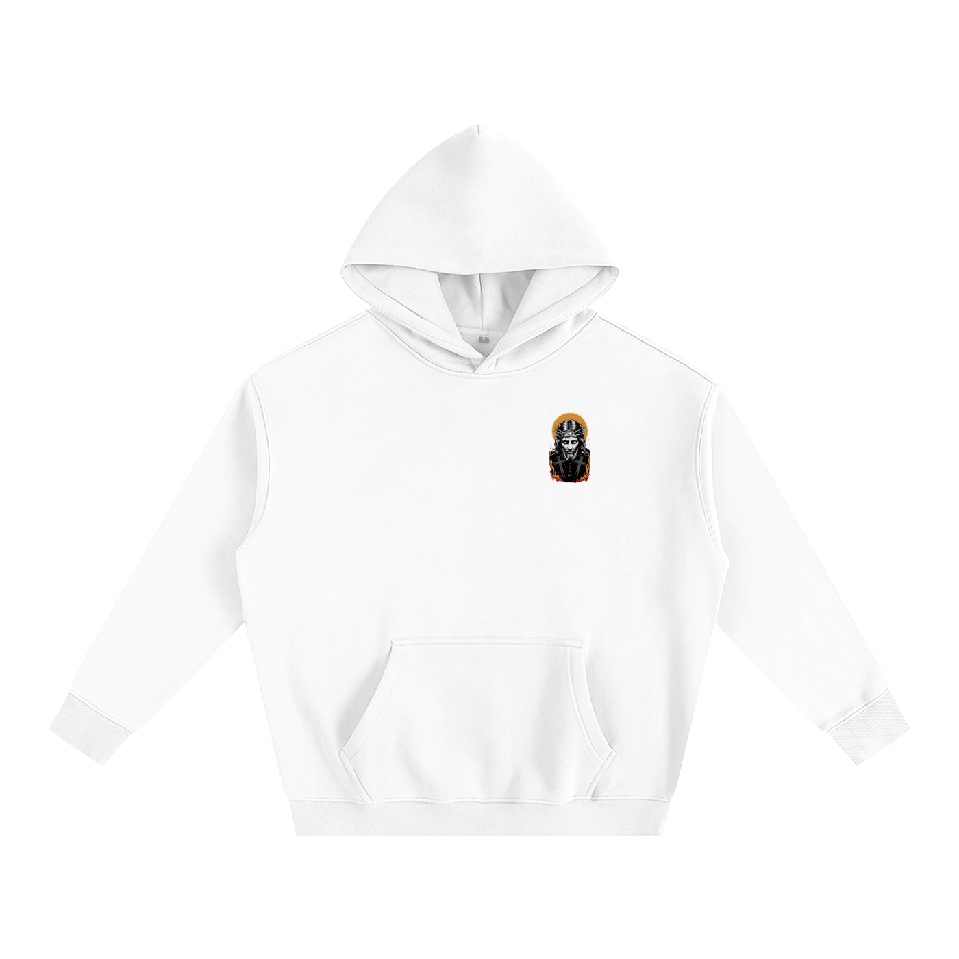Jesus is King Oversize Fleeced Hoodie
