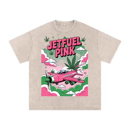 Aonaran 420 Acid Wash Oversize T-Shirt