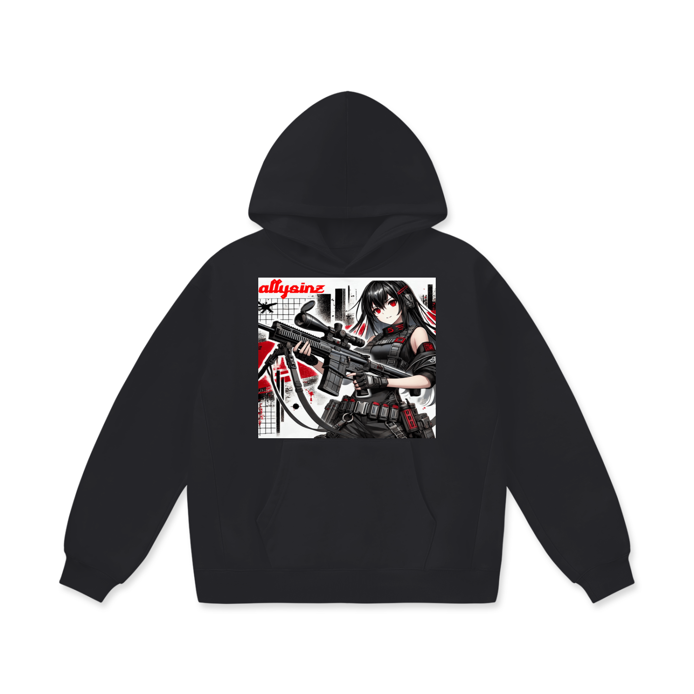 Allysinz Oversize Heavyweight Fleece Hoodie