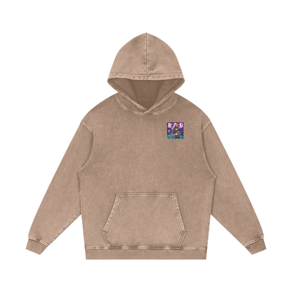 B.A.D. Acid Wash Oversize Hoodie