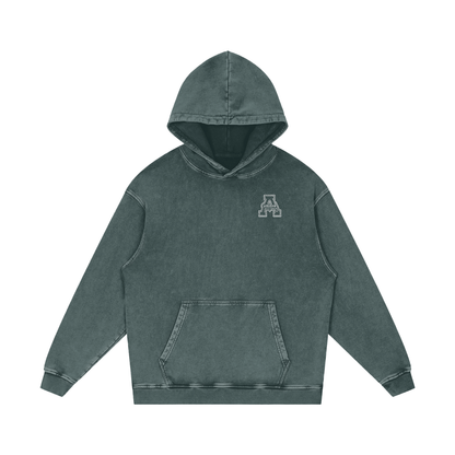 Cold World Acid Wash Oversize Hoodie