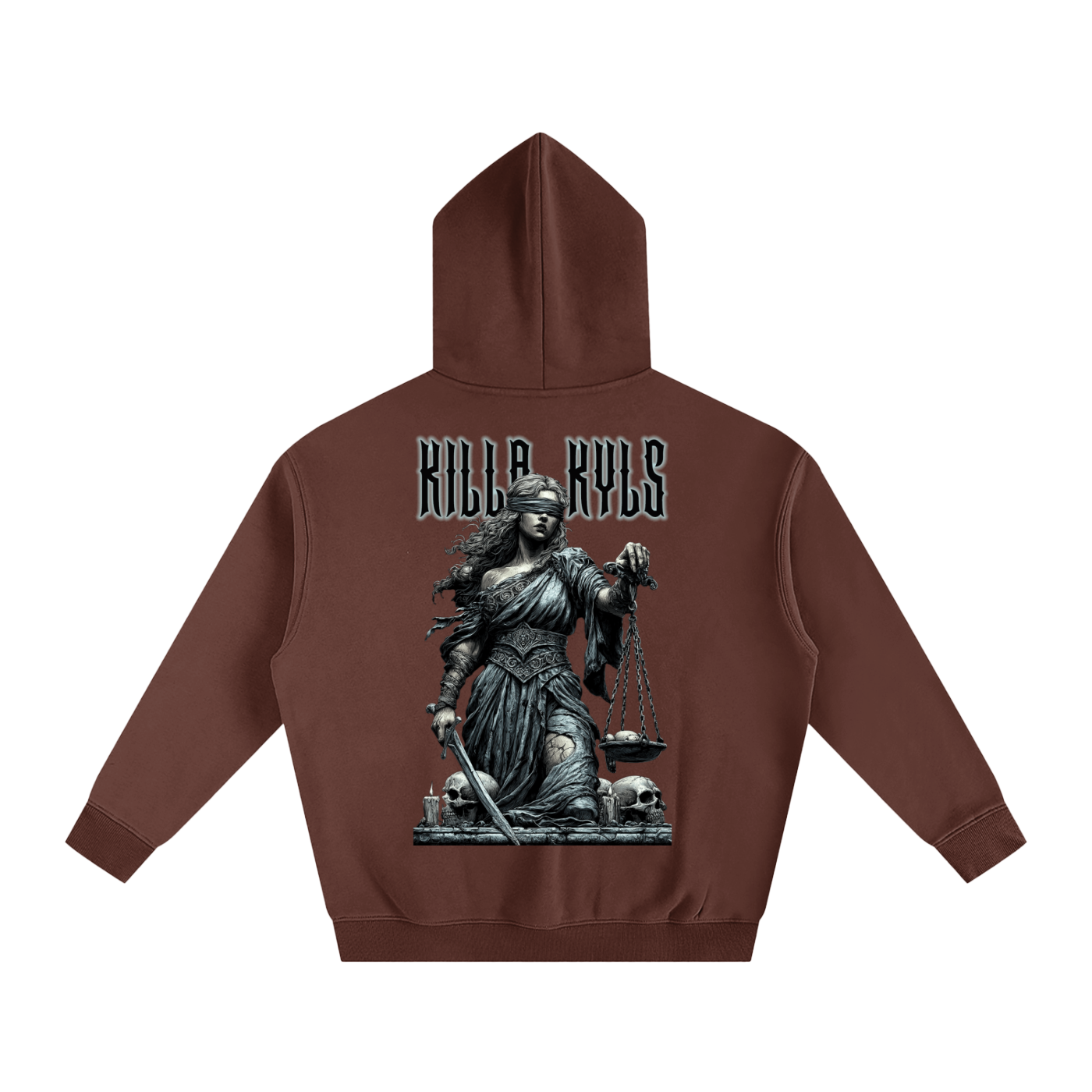 killakyls Oversize Fleeced Hoodie