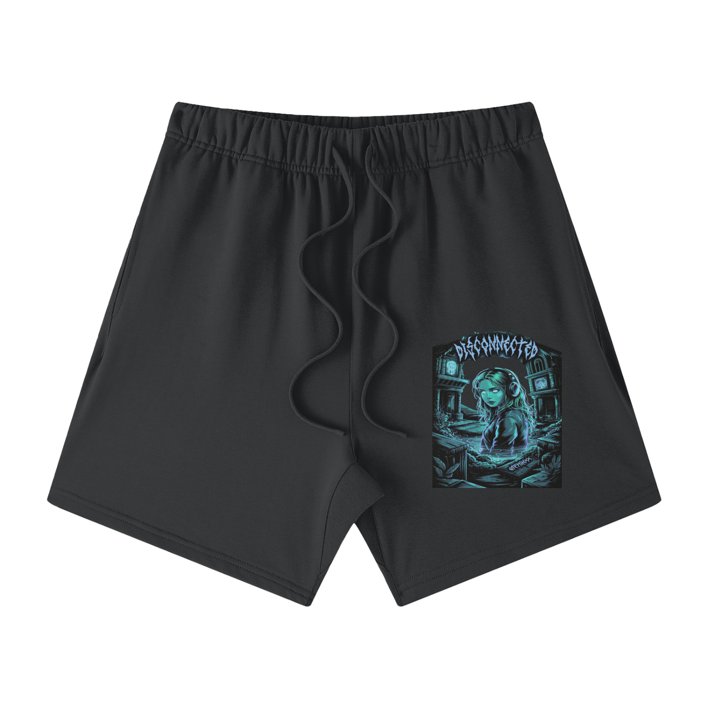 Disconnected Cotton Shorts