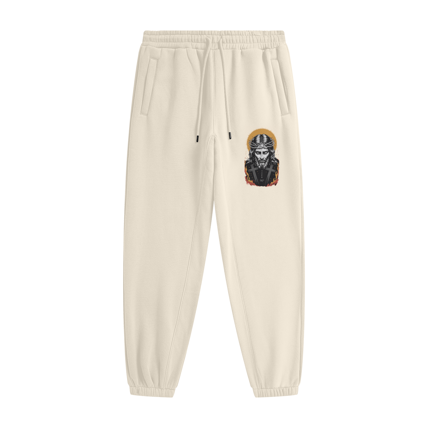 Jesus is King Unisex Fleece Joggers