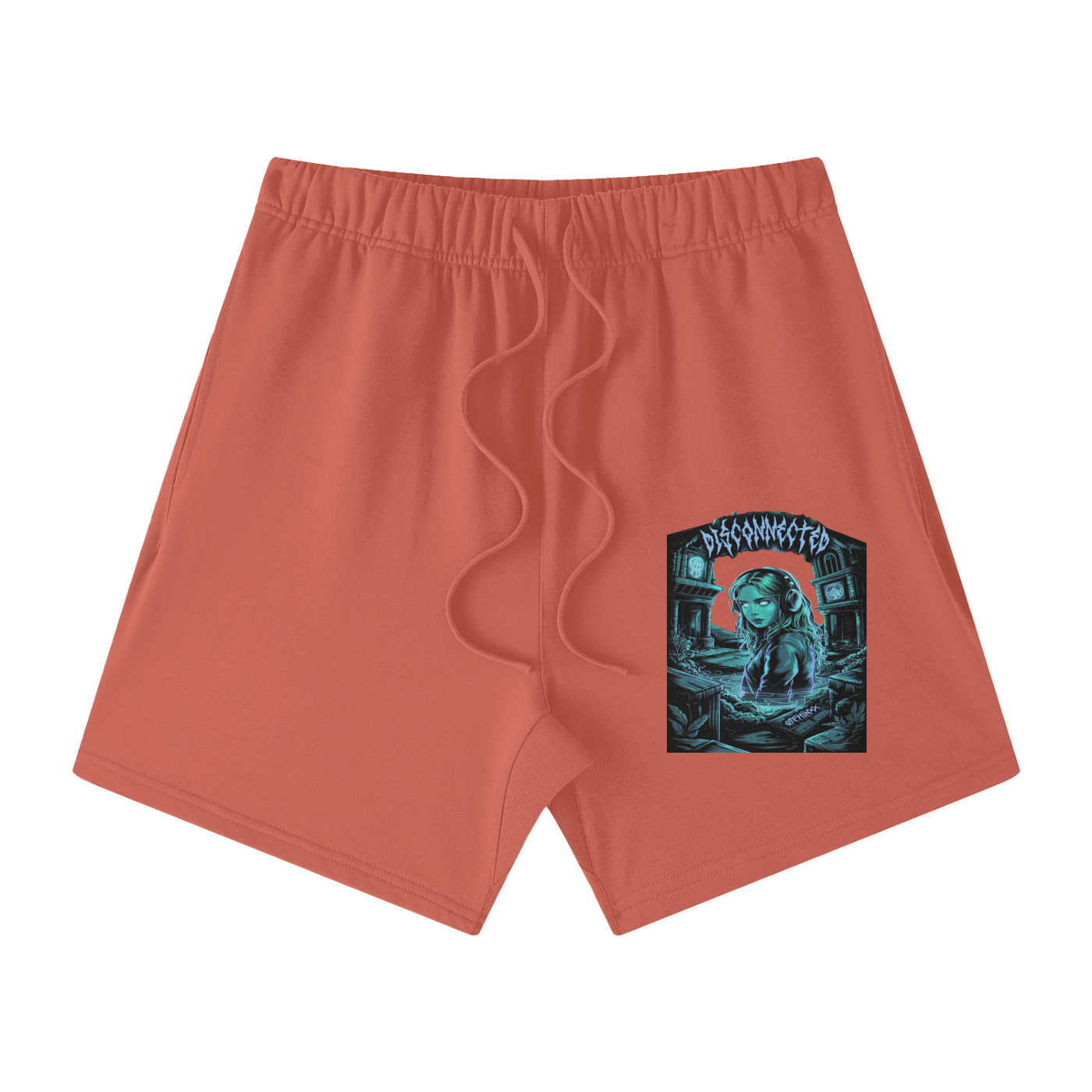 Disconnected Cotton Shorts