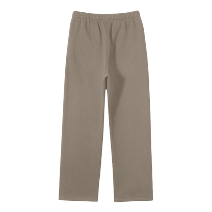 DeJen by DeJenQueen Unisex Solid Color Fleece Straight Leg Pants