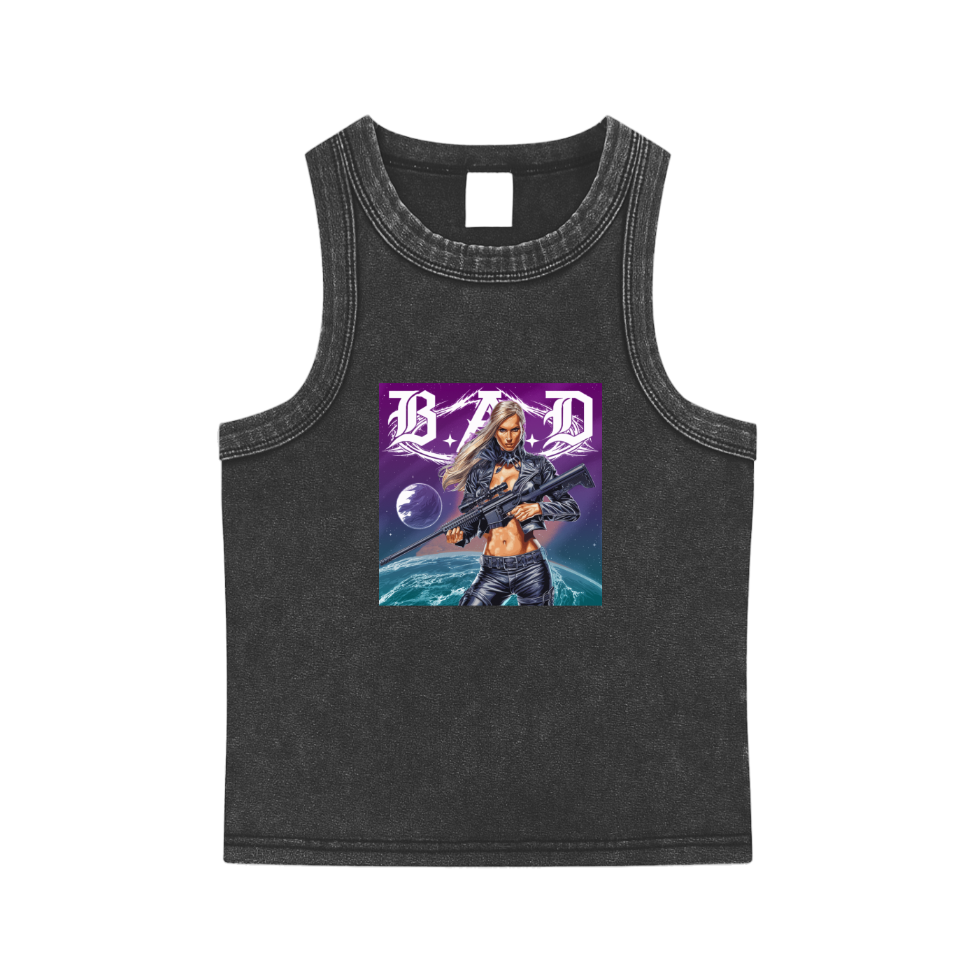 B.A.D. Snow Washed Tank Top