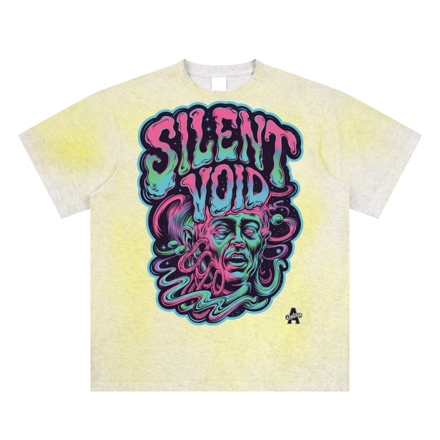 Aonaran 1 OFF Sun Fade Hand-Painted T-Shirt