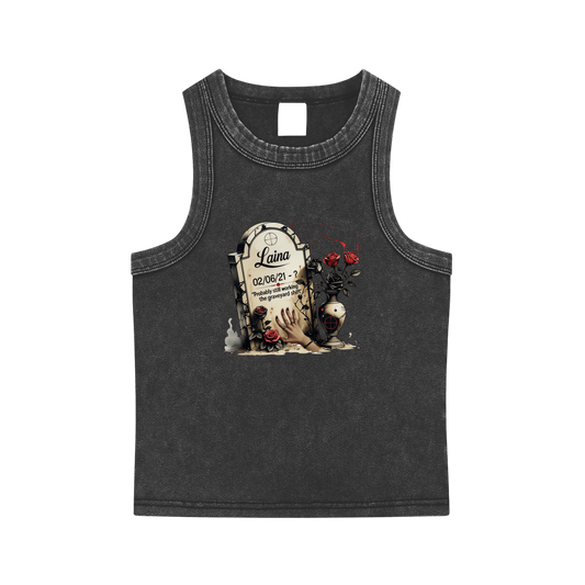 Laina Snow Washed Tank Top