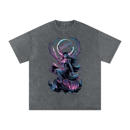 BaddieBreezy Acid Wash Oversize T-Shirt