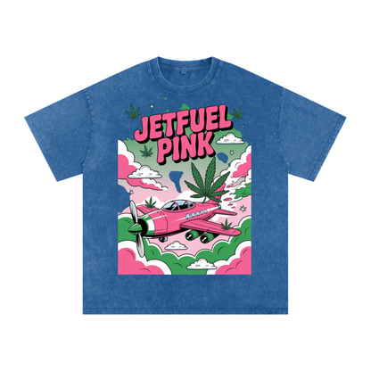 Aonaran 420 Acid Wash Oversize T-Shirt