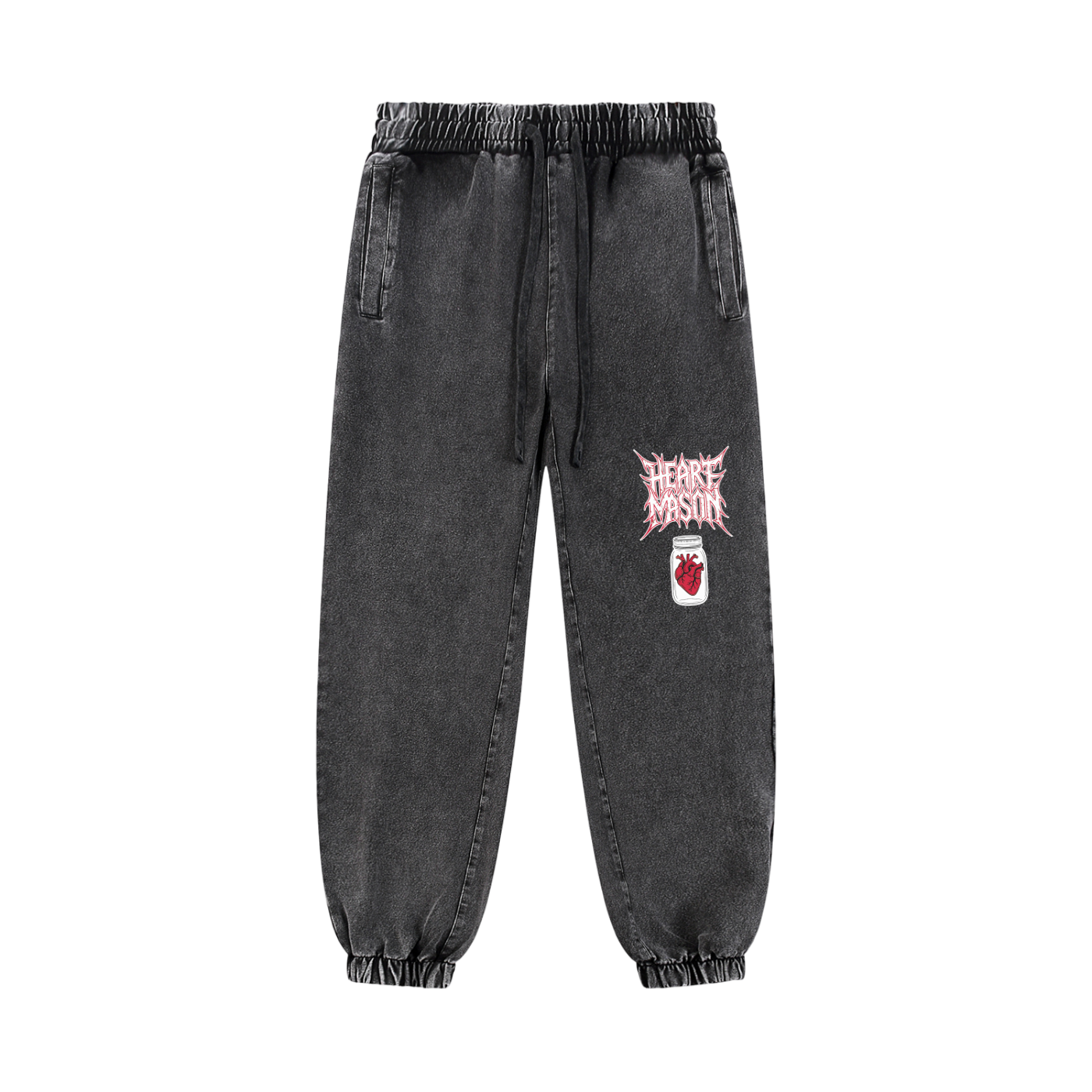 Heart Mason Snow Wash Jogged Sweatpants