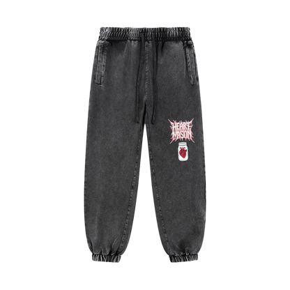 Heart Mason Snow Wash Jogged Sweatpants