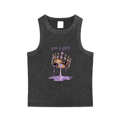 Khaleesi Snow Washed Tank Top