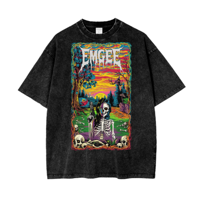 EMGEE Oversize Snow Washed T-Shirt
