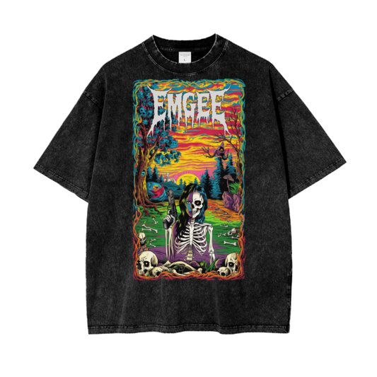 EMGEE Oversize Snow Washed T-Shirt