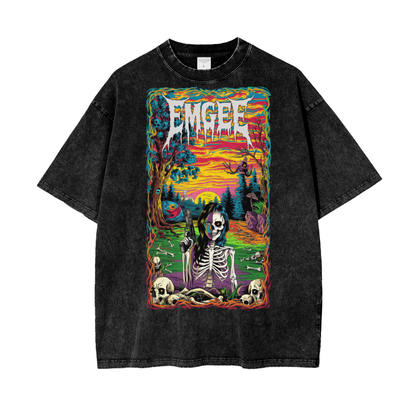 EMGEE Oversize Snow Washed T-Shirt