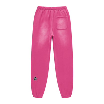 Aonaran 1 OFF Sunfade Fleeced Sweatpants