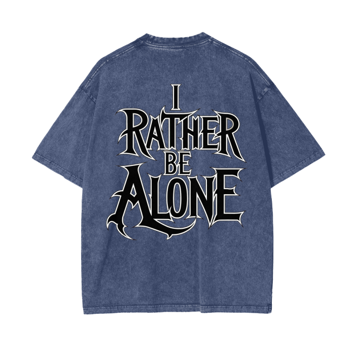 Aonaran Graphic Acid Wash Oversize T-Shirt