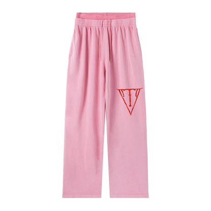 Aonaran NevaeH Vintage Washed Waist Pants