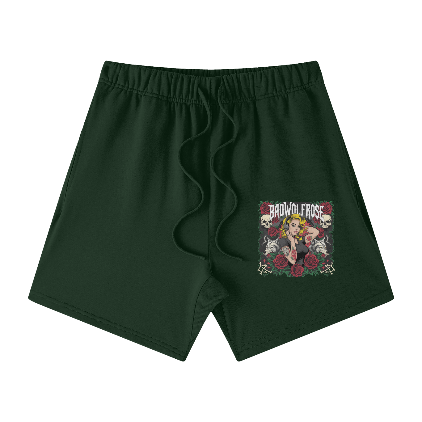 BadWolfRose Cotton Shorts