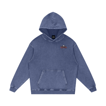 Louieeexxo Snow Washed Loose Cotton Hoodie