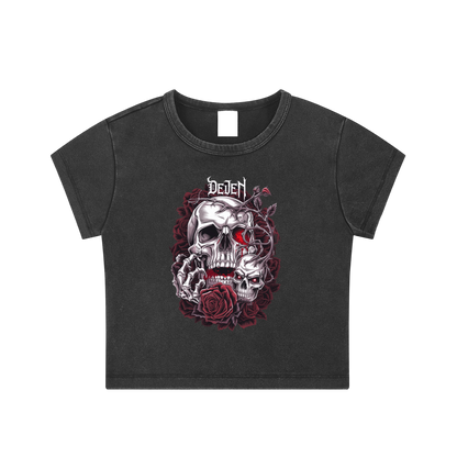 Dejen Season 2 Snow Washed Crop Top