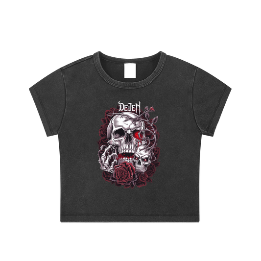 Dejen Season 2 Snow Washed Crop Top