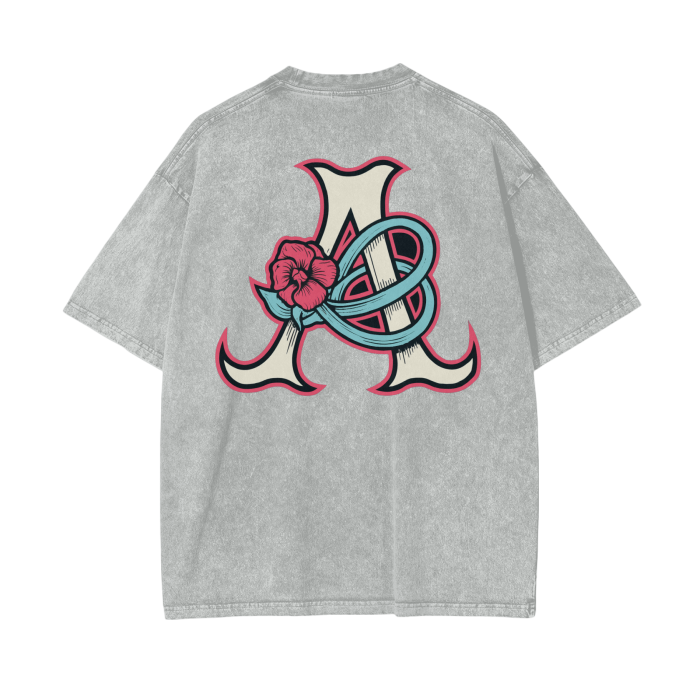 DeJen by DeJenQueen Oversize Snow Washed T-Shirt