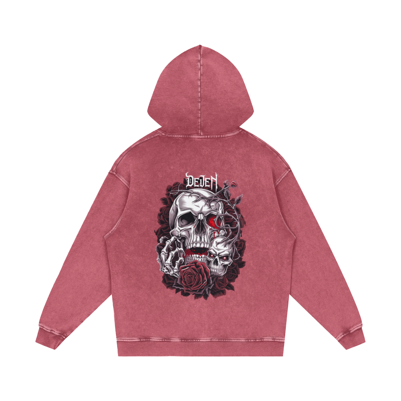 Dejen Season 2 Acid Wash Oversize Hoodie