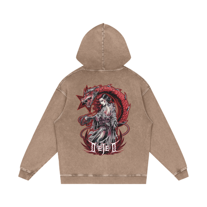 Dejen Season 2 Acid Wash Oversize Hoodie