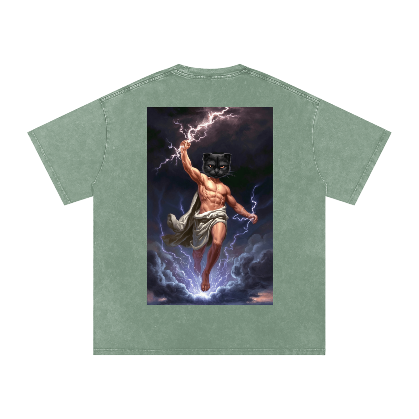 ThunderBuddies Wash Oversize T-Shirt