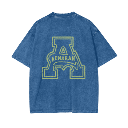 Aonaran Elementals Oversize Snow Washed T-Shirt