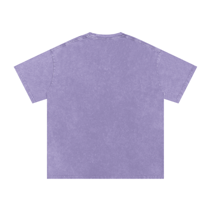 killakyls Snow Washed Oversized Cotton T-Shirt